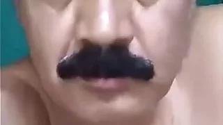 Desi hairy uncle masturbating
