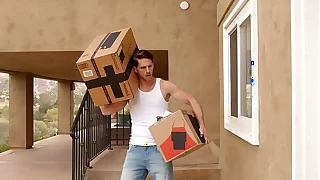 Delivery Man Carries The Best Send away - NextDoorStudioes